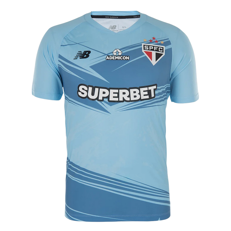Camisa São Paulo Goleiro 25/26 - Torcedor Masculina - Azul