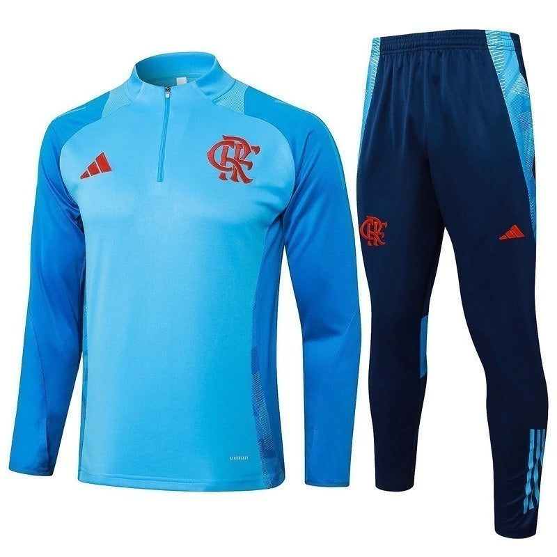 Conjunto Agasalho Treino Flamengo - 25/26 - Azul